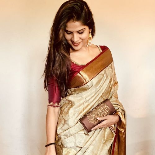 Best Sarees for Newly Wedded Brides - Iraah.Store